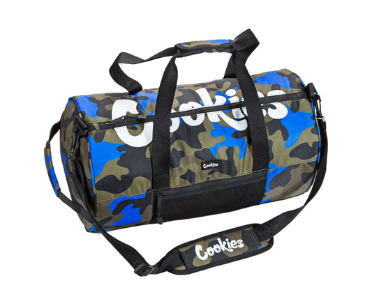 Cookies Summit Ripstop Smell Proof Duffel Blue Camo Bag 1540A3778-BLC