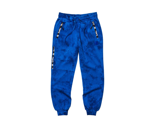 Cookies Mojave Fleece Tie Dye Jogger Blue Men's Sweatpants 1540B3653-BLU