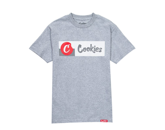 Cookies Montecito Logo Grey/Red/White Men's Tee Shirt 1540T3642-HGR