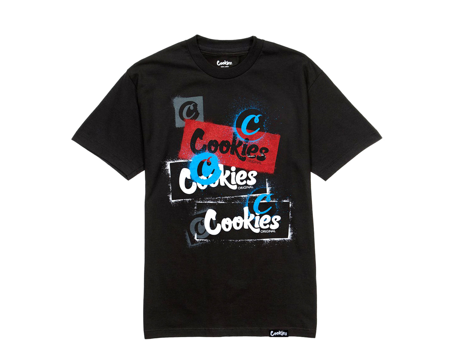 Cookies Posted Black/Multi Men's Tee Shirt 1540T3701-BLK