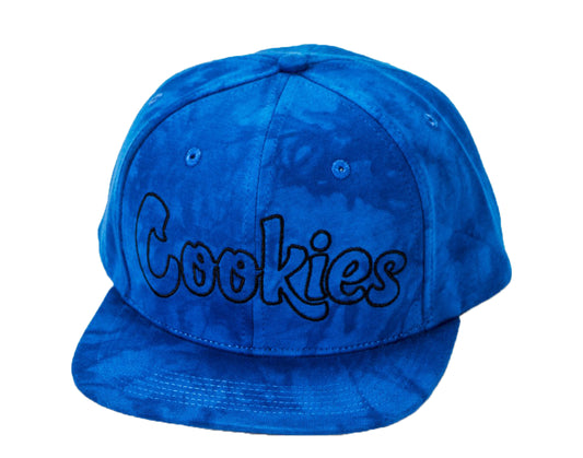Cookies Mojave Tie Dye Adjustable Blue Snapback Cap 1540X3658-BLU