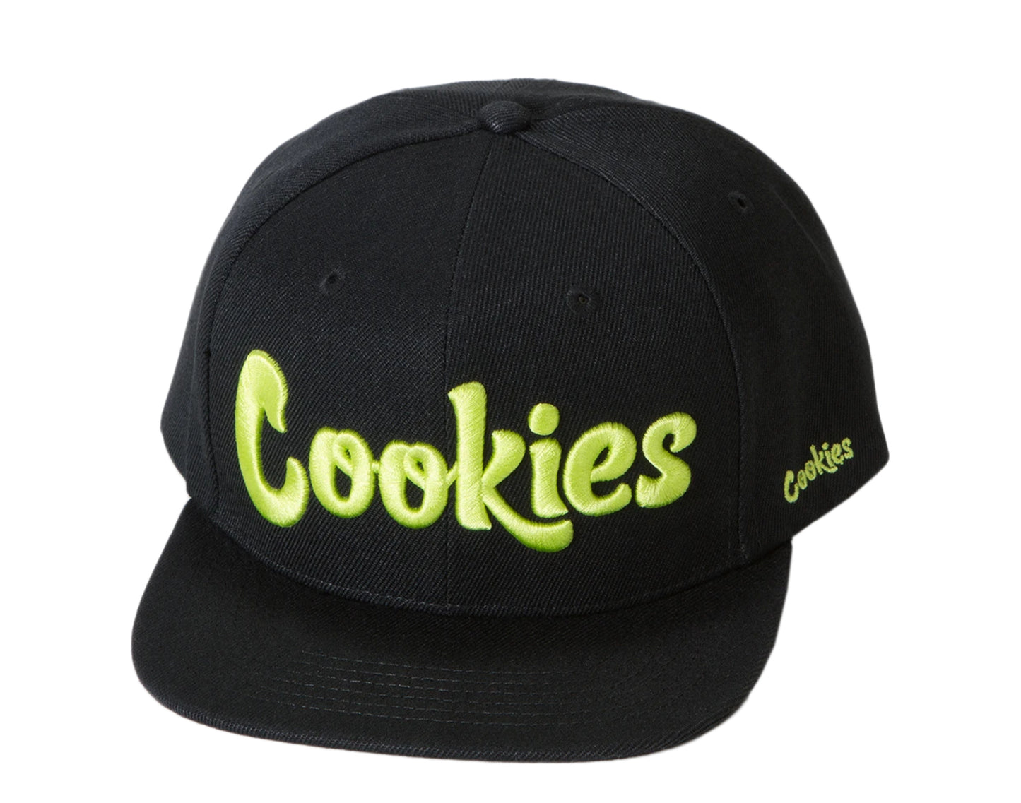 Cookies Original Logo Thin Mint Snapback Black/Yellow Men's Cap 1540X3742-BKY