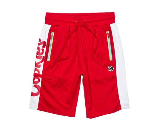 Cookies Tour De Fire Cotton Jersey Red Men's Shorts 1543B3977-RED