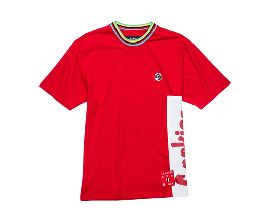 Cookies Tour De Fire Cotton Jersey S/S Knit Red Men's T-Shirt 1543K3975-RED