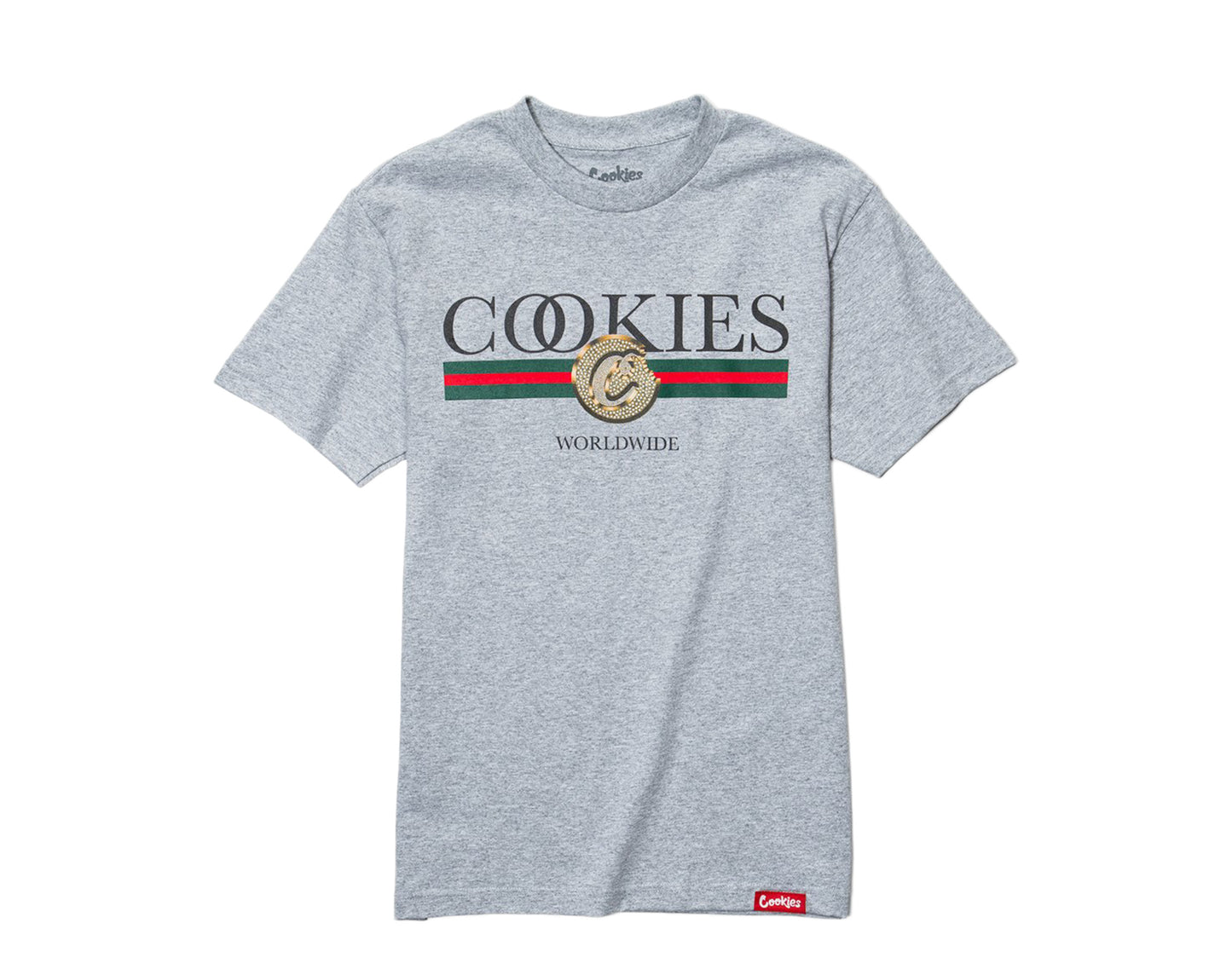 Cookies Lifestyle Heather Grey Men's Tee Shirt 1543T3972-HGY