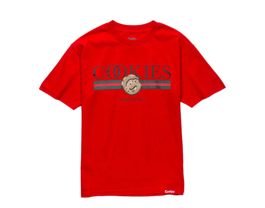 Cookies Lifestyle Red Men's Tee Shirt 1543T3972-RED