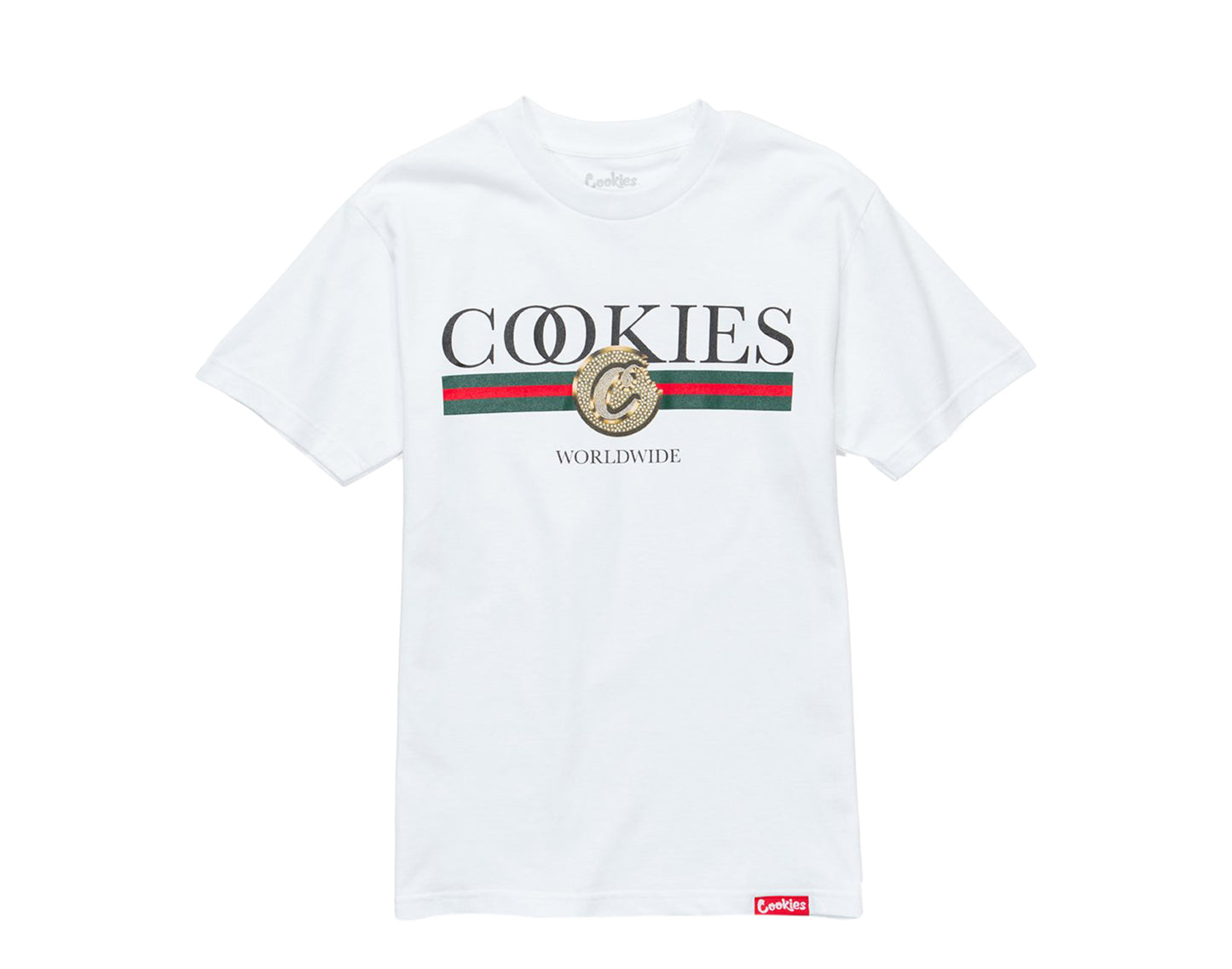 Cookies Lifestyle White Men's Tee Shirt 1543T3972-WHT