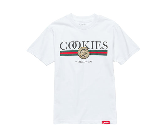 Cookies Lifestyle White Men's Tee Shirt 1543T3972-WHT