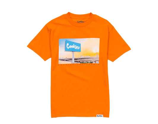 Cookies Billboard Orange Men's Tee Shirt 1543T4016-ORA