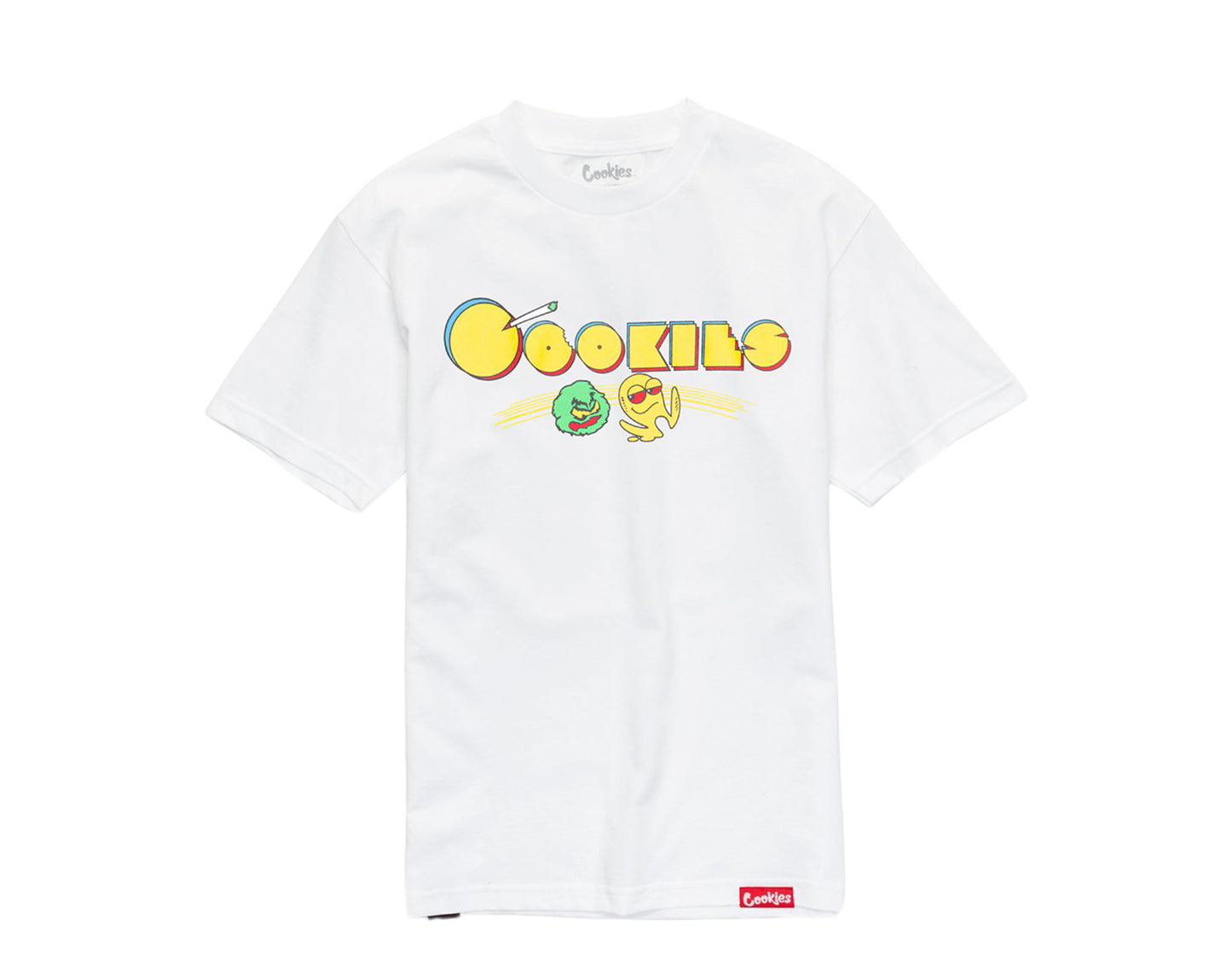 Cookies The Pac-Man White Men's Tee Shirt 1543T4018-WHT
