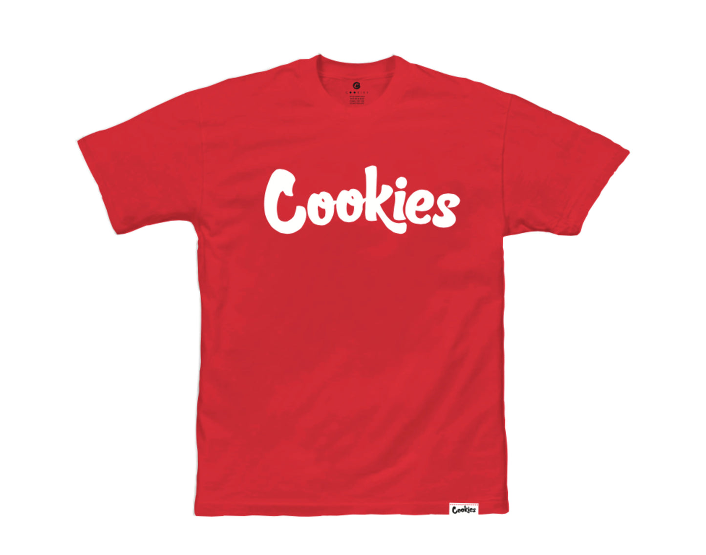 Cookies Original Logo Thin Mint Heather Red/White Men's Tee Shirt 1544T4196-RDW