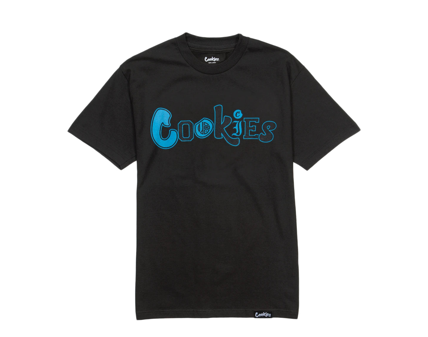 Cookies City Limits 2-Tone Printed Black/Blue Tee Shirt 1545T4115-BLK