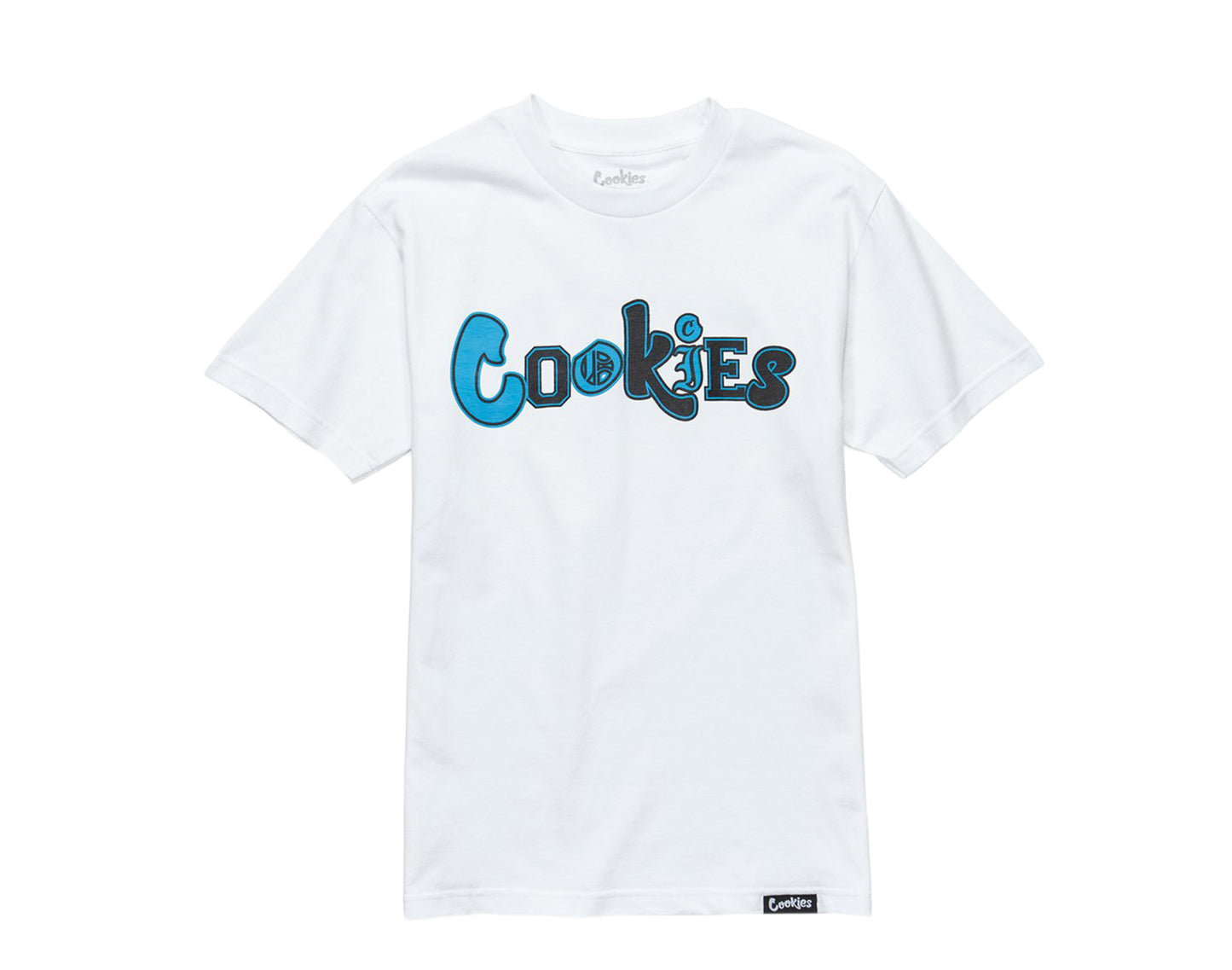Cookies City Limits 2-Tone Printed White/Blue Tee Shirt 1545T4115-WHT