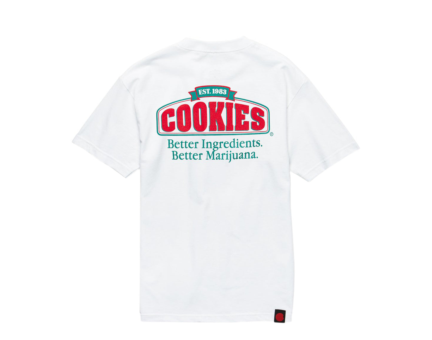 Cookies Better Ingredients White Men's Tee Shirt 1545T4187-WHT