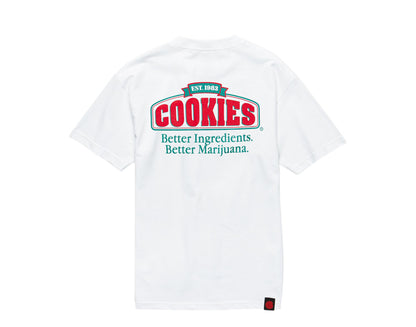 Cookies Better Ingredients White Men's Tee Shirt 1545T4187-WHT