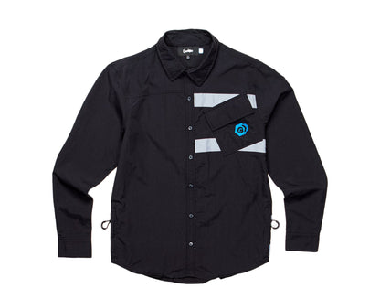 Cookies Bright Future Button-Up Long Sleeve Black/3M Men's Shirt 1545W4127-BLK