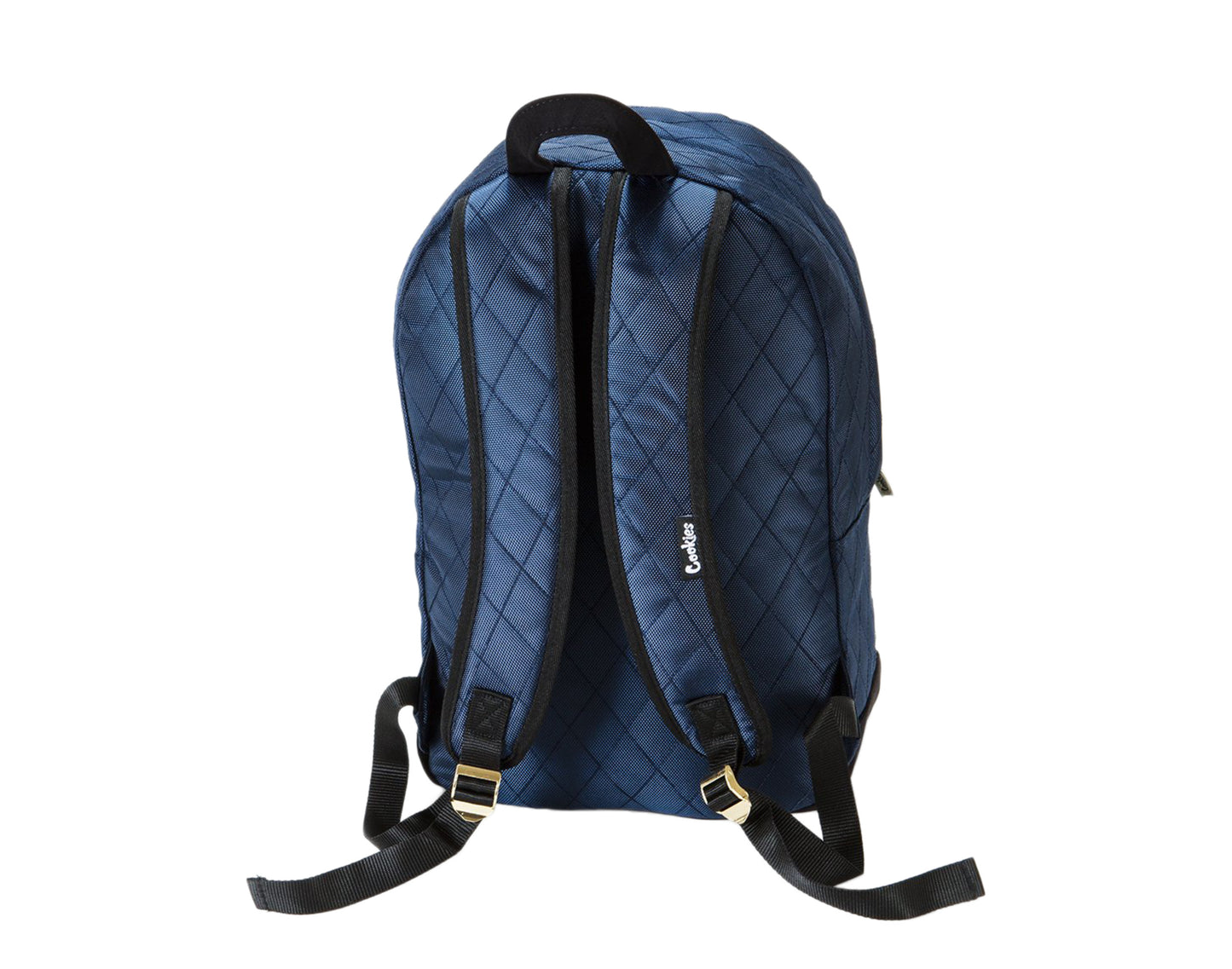 Cookies V3 Quilted Nylon Smell Proof Navy Backpack 1546A4394-NAV