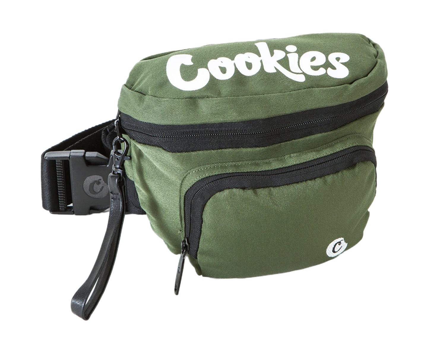 Cookies Environmental Nylon Smell Proof Olive Fanny Pack 1546A4402-OLI