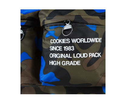 Cookies Orion Canvas Smell Proof Blue Camo Backpack 1546A4415-BLC