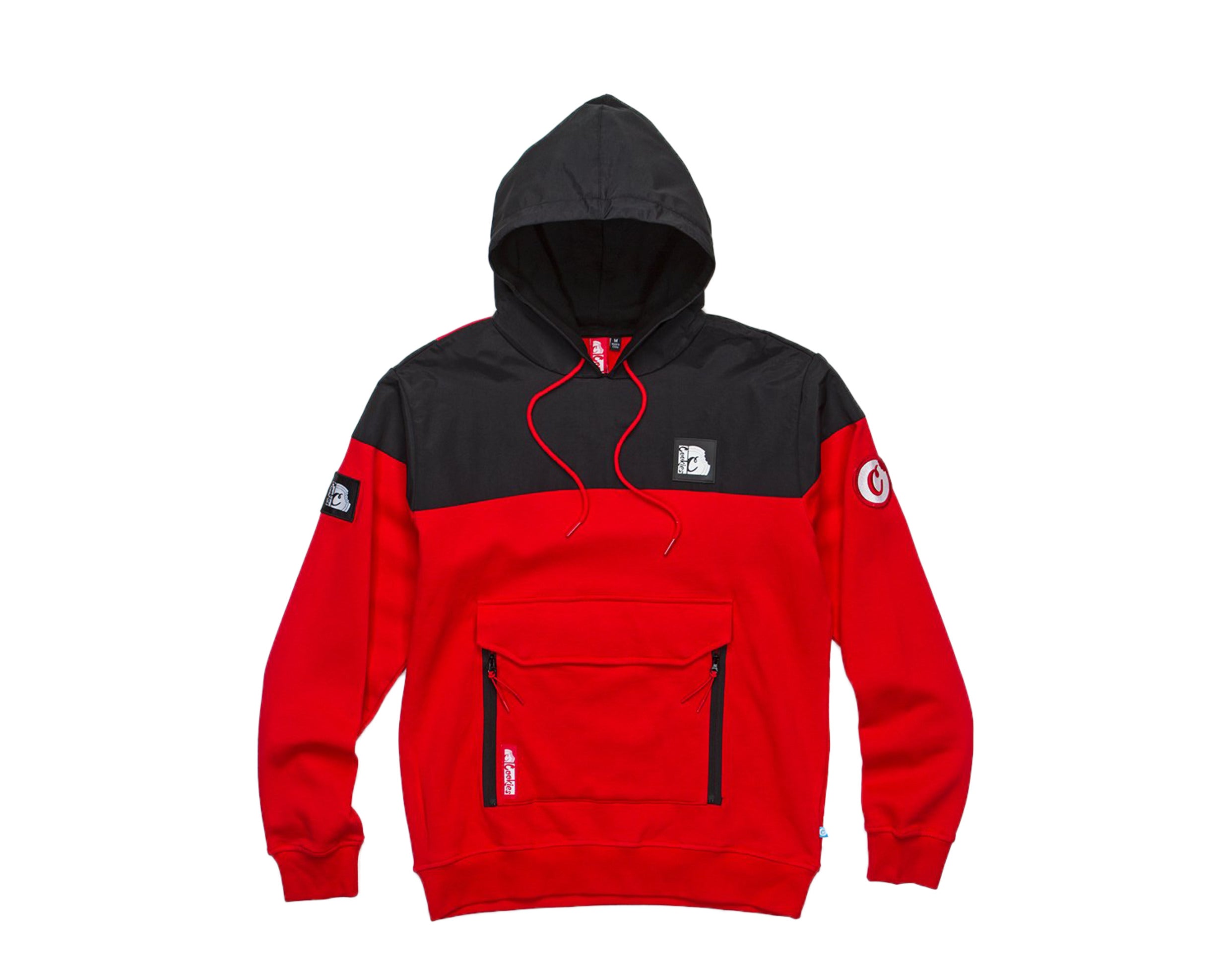 Cookies glaciers of ice 2024 red & black hoodie