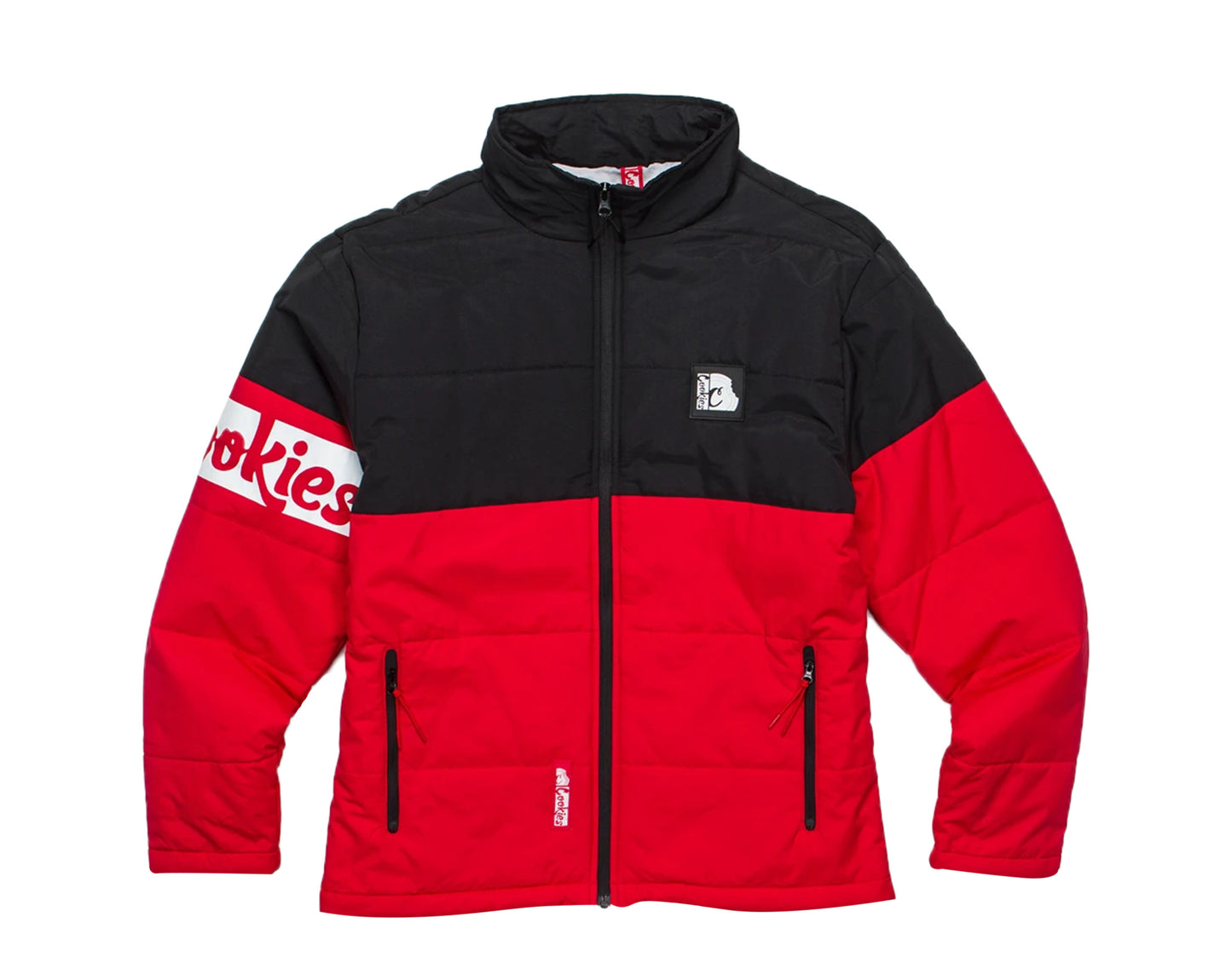 Cookies Glaciers Of Ice Puffer Red/Black Men's Jacket 1546O4322-RED