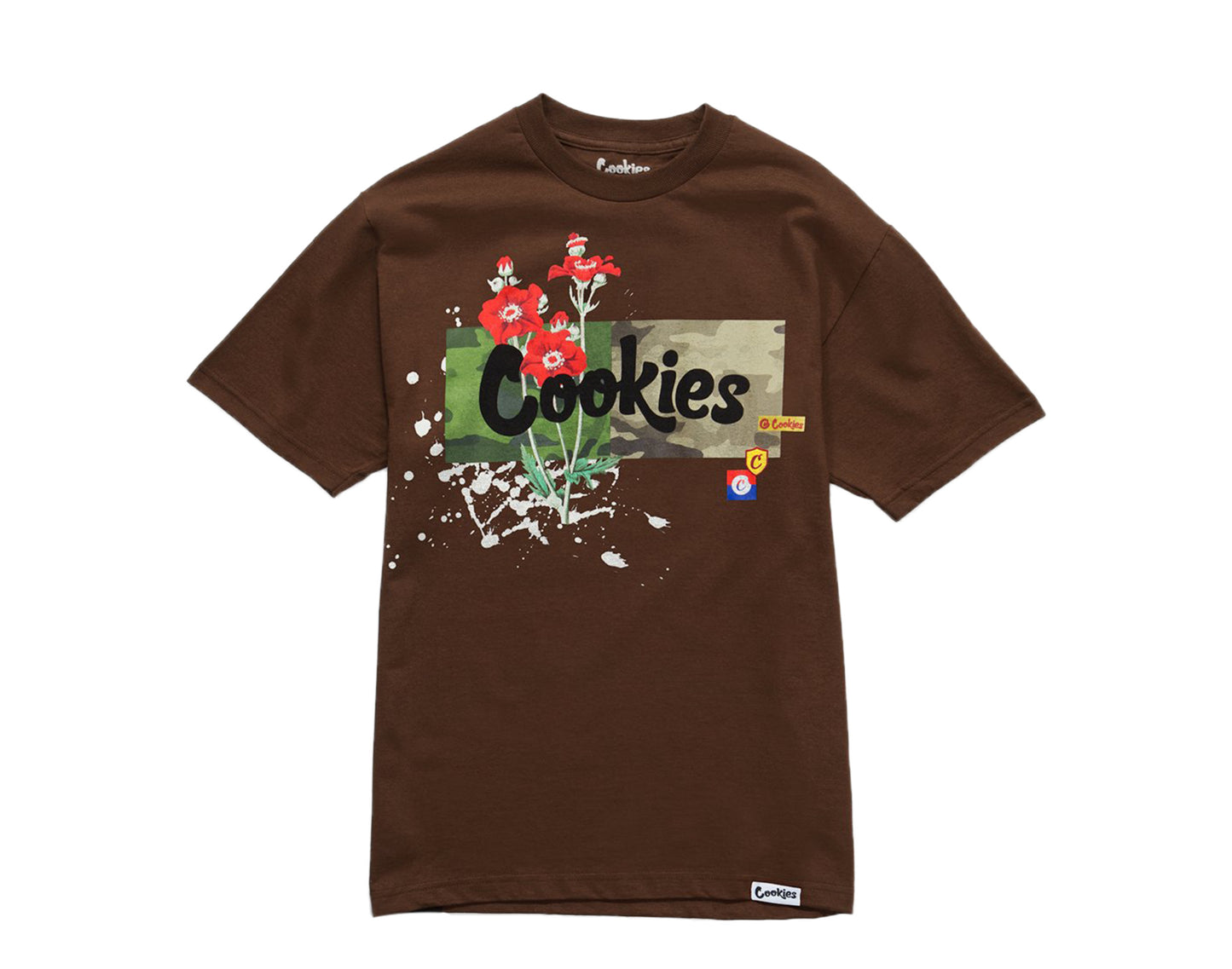 Cookies Backcountry Logo Dark Chocolate Men's Tee Shirt 1546T4309-DCH