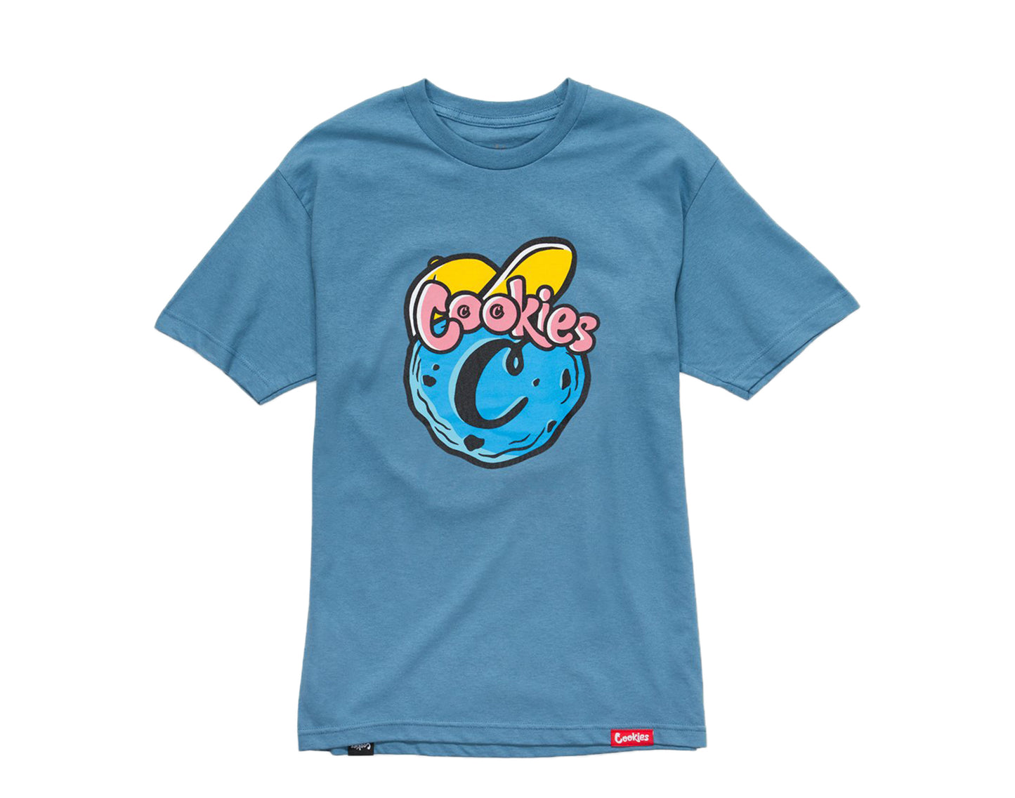Cookies Animated Character Slate Blue Men's Tee Shirt 1546T4381-SLB
