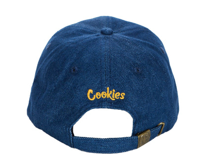 Cookies Backcountry Denim Patchwork Blue Dad Hat 1546X4314-BLD
