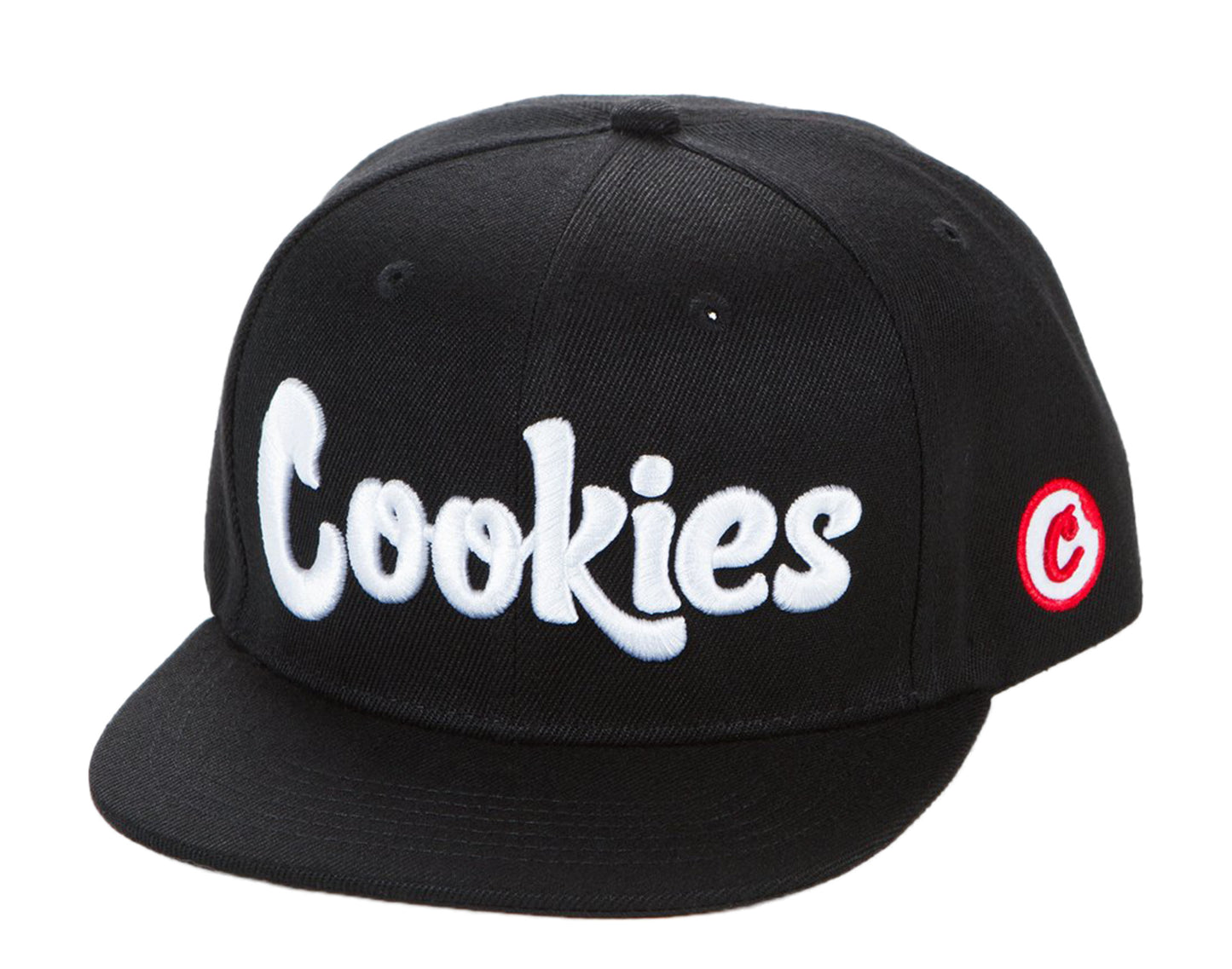 Cookies Glaciers Of Ice Embroidered Logo Black/White Snapback 1546X4336-BKW