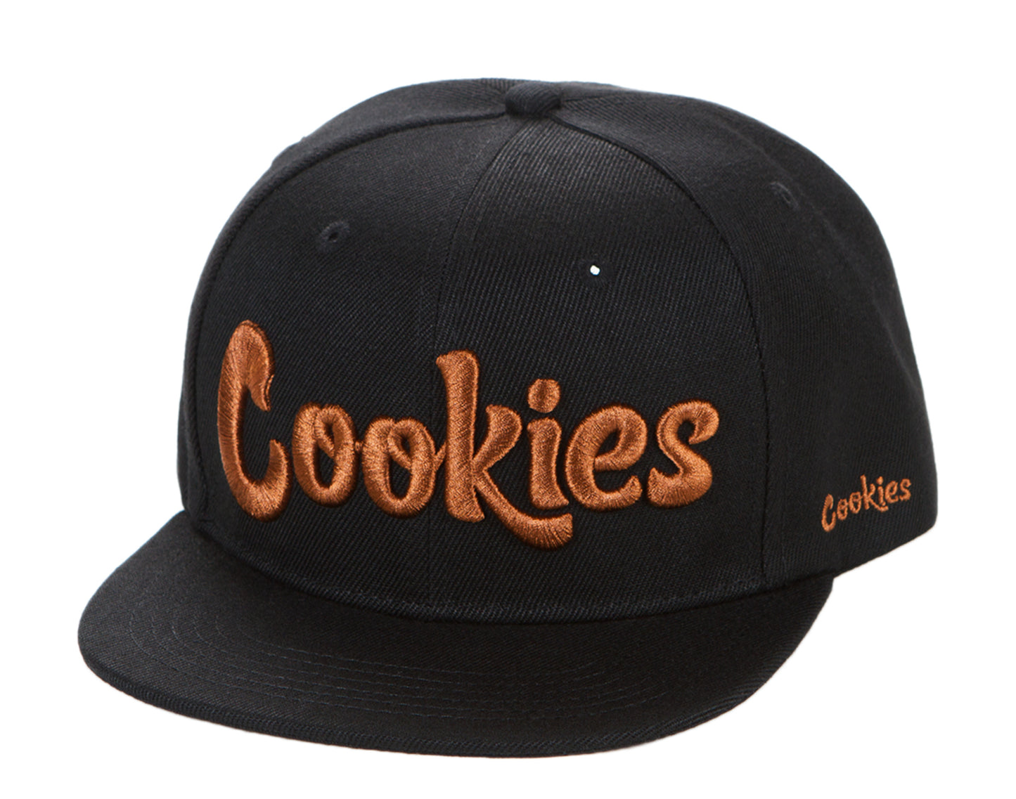Cookies Original Logo Thin Mint Adjustable Black/Brown Snapback 1546X4391-BBR