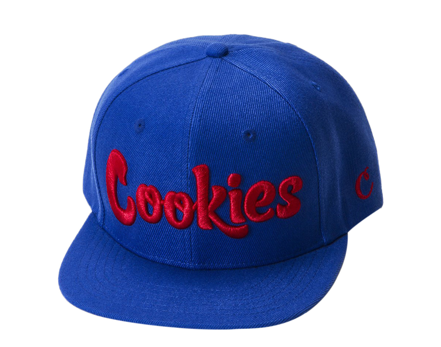 Cookies Original Logo Thin Mint Adjustable Royal/Red Snapback 1546X4391-RRD