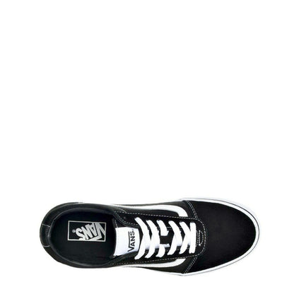 Vans Ward Suede Canvas Black/White Men's Shoes VN0A36EMC4R