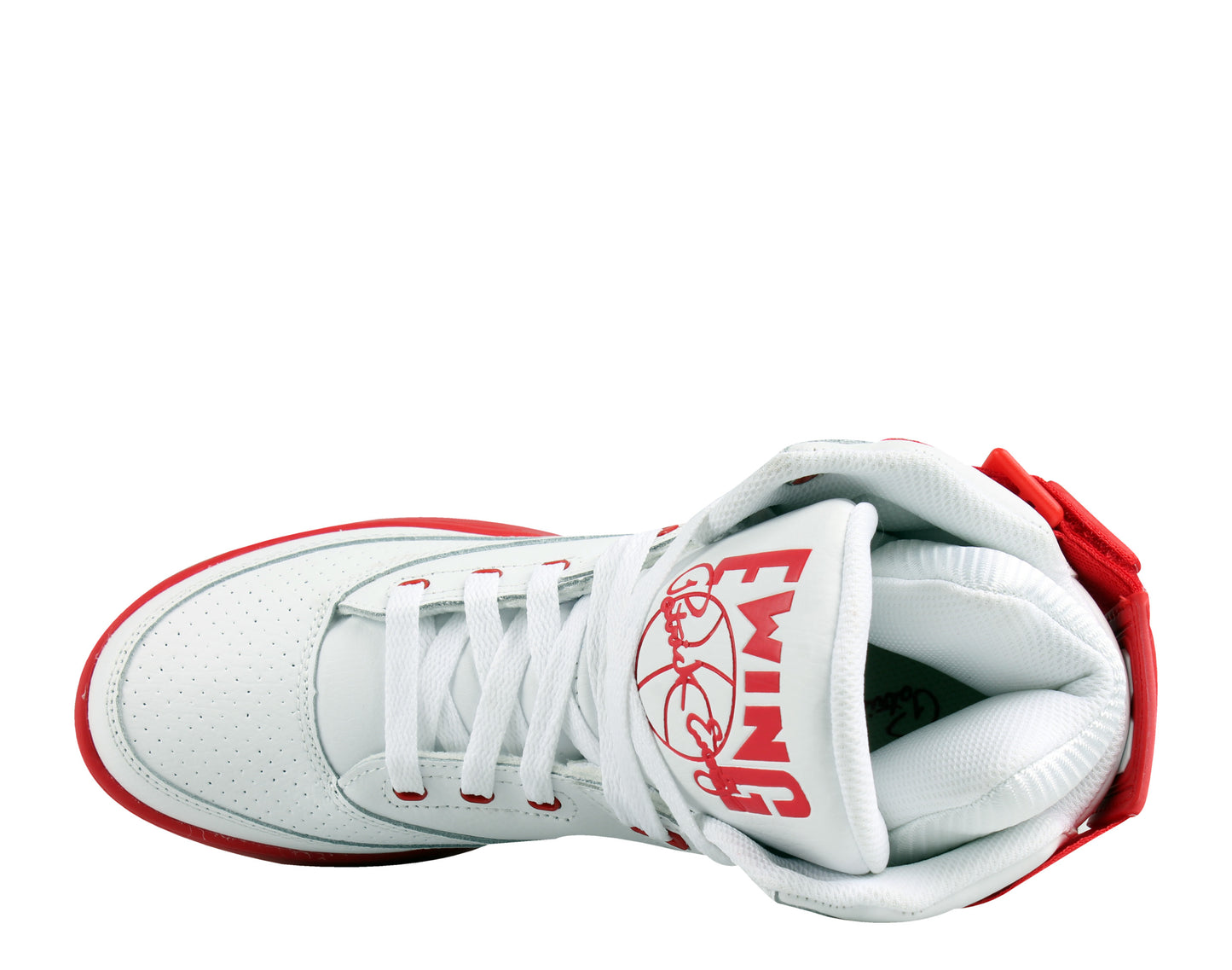 Ewing Athletics Ewing 33 Hi White/Red Men's Basketball Shoes 1BM00554-128
