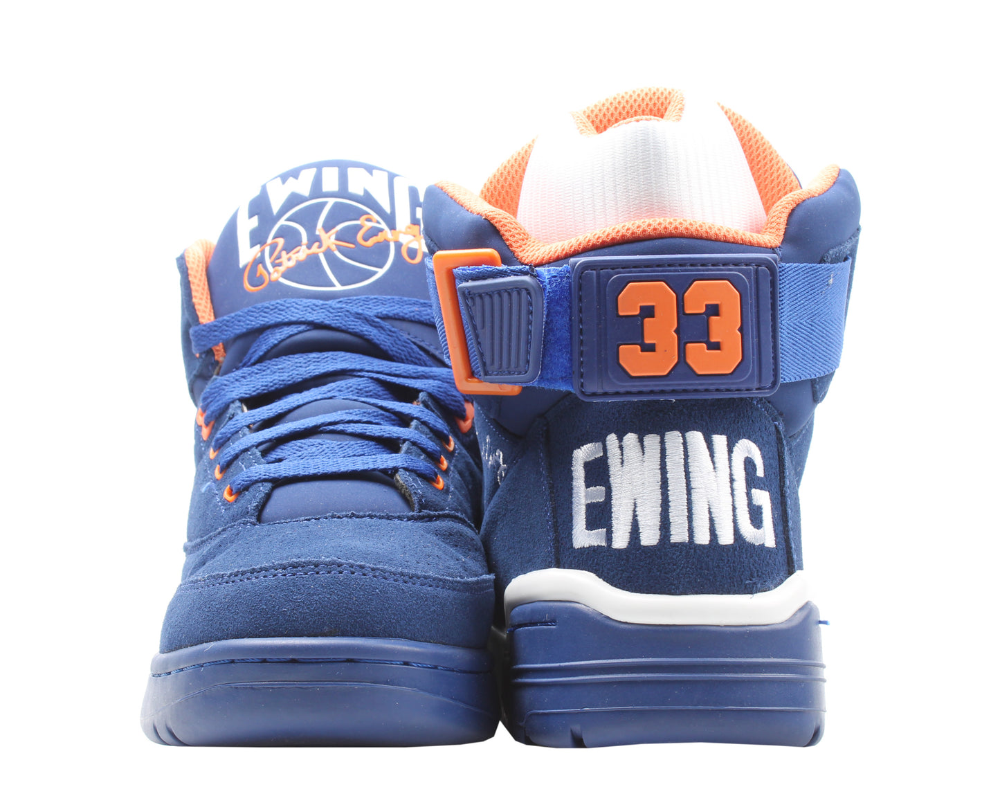Ewing Athletics Ewing 33 Hi NY Knicks Blue Men's Basketball Shoes 1EW90013-449