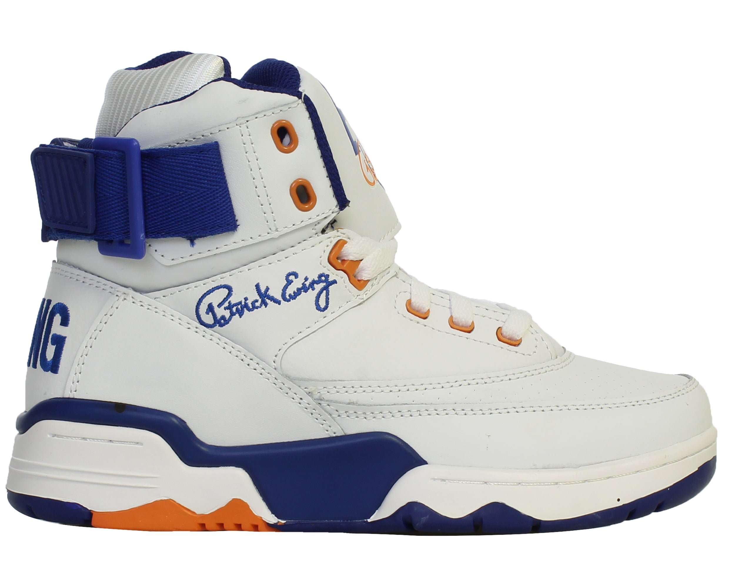 Ewing Athletics Ewing 33 Hi NY Knicks Home Men's Basketball Shoes 1EW9 –  Becauze