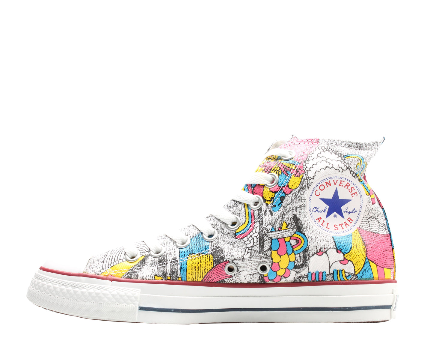 Converse Chuck Taylor All Star Product Democracy White/Multi High Top Sneakers 1U443