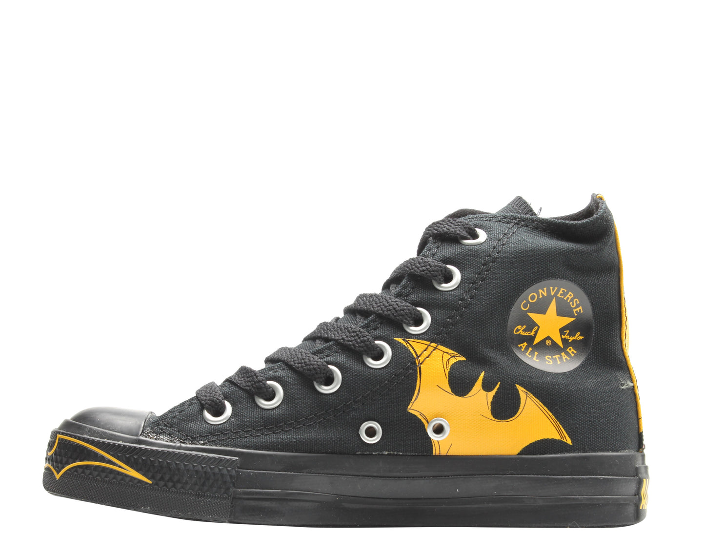 Converse Chuck Taylor All Star Print Batman Black/Yellow High Top Sneaker 1U594