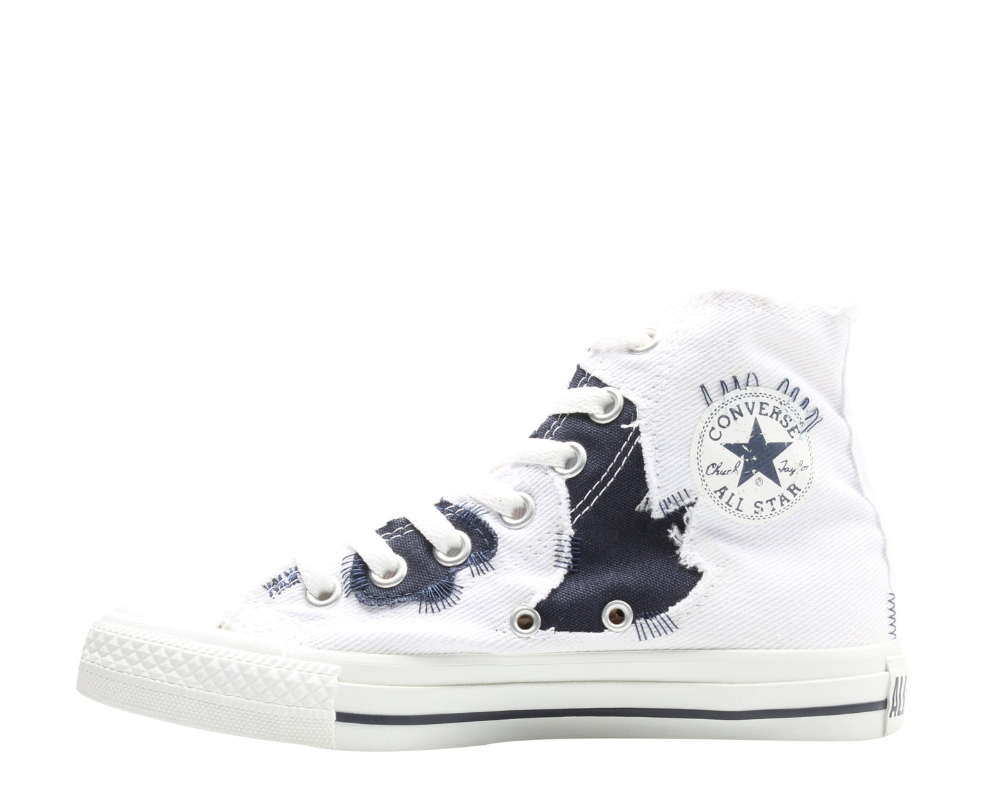 Converse Chuck Taylor All Star Denim Stitch White/Indigo High Top Sneakers 1X069