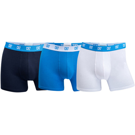 Cristiano Ronaldo CR7 3-Pack Boxer Briefs Navy/Blue/White Underwear 8100-49-2682