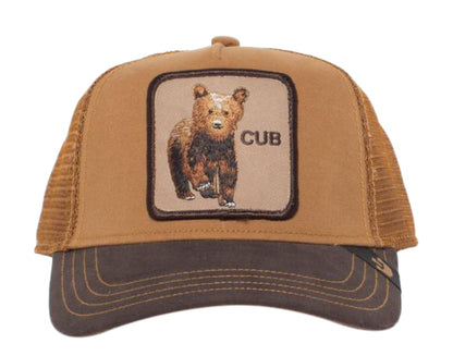 Goorin Bros Baby Cub Brown Kids Trucker Hat 201-0010-BRO