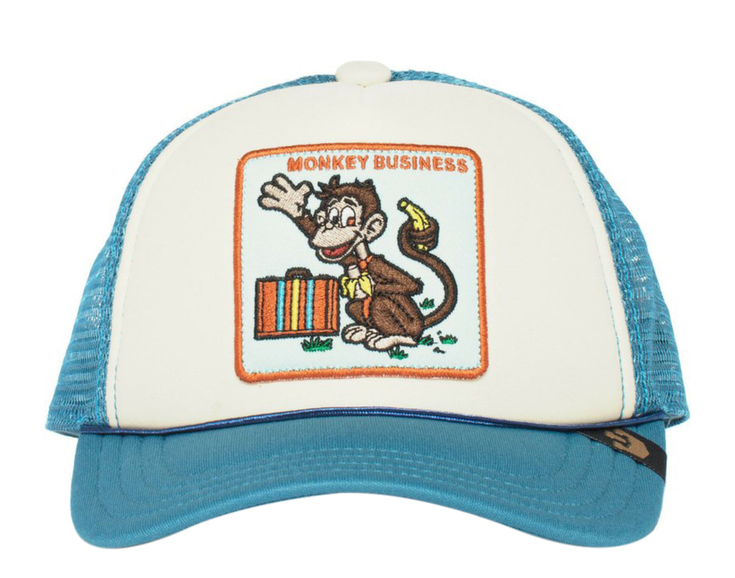Goorin Bros Monkey Business Blue Kids Trucker Hat 201-3001-BLU