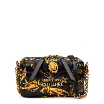 Versace Jeans Couture Baroque Black Women's Crossbody Bag 71VA4BB4-ZS062-G89