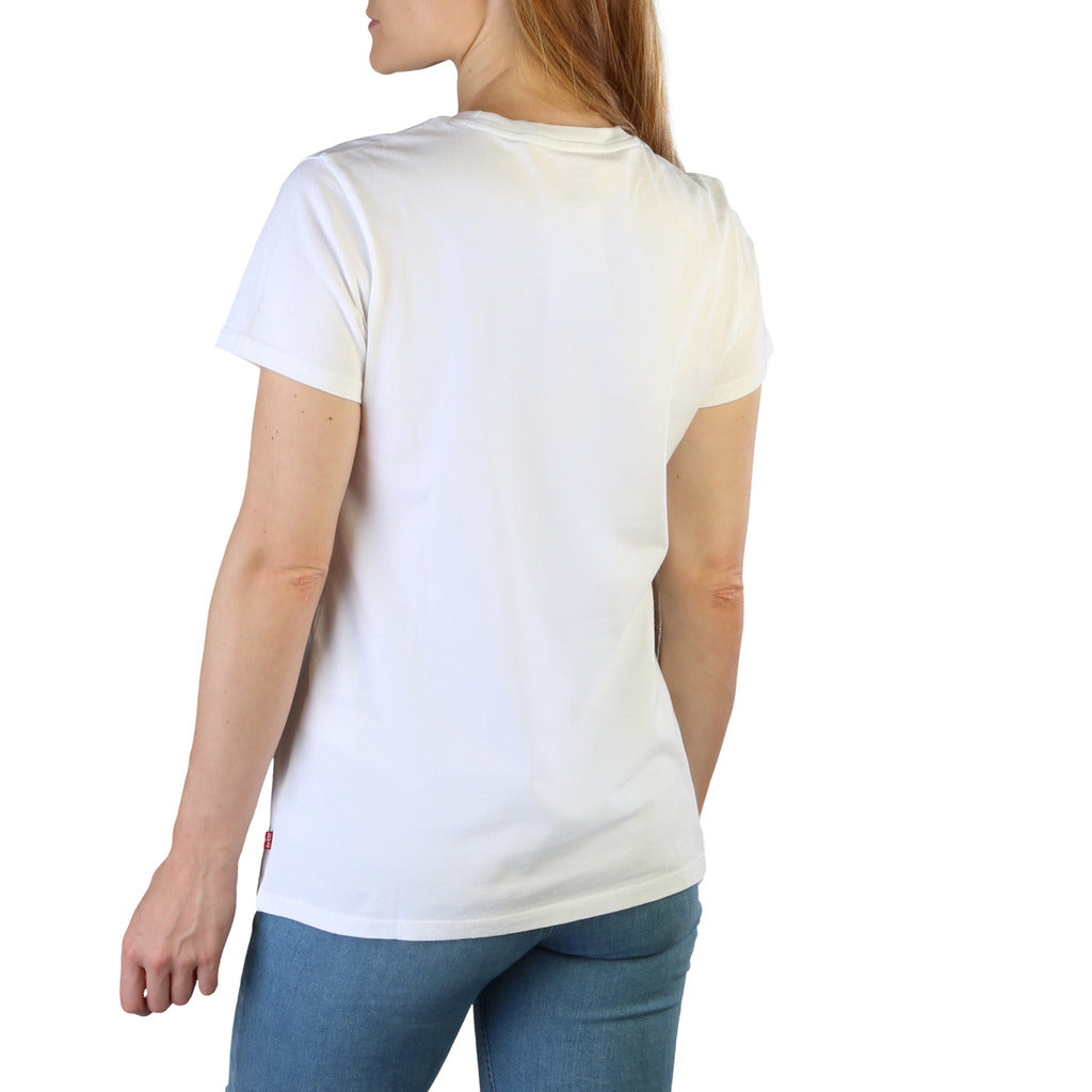 Levi's The Perfect Poster Logo Bright White Women's T-Shirt 173691916