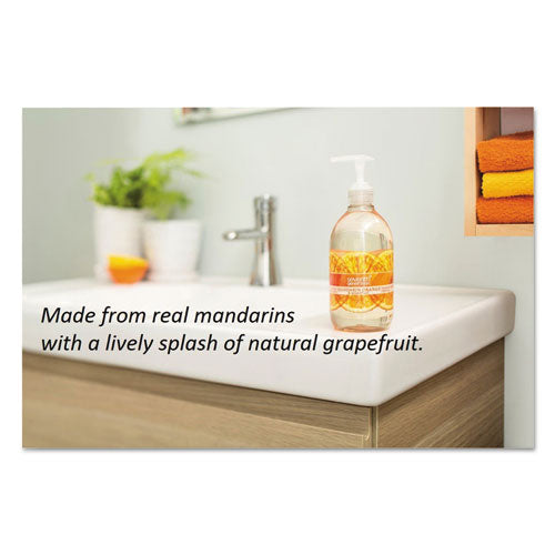 Seventh Generation Natural Hand Wash Mandarin Orange & Grapefruit 12 oz Pump Bottle (8 Pack) SEV22925