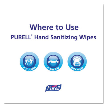 Purell Sanitizing Individually Wrapped Hand Wipes 100 Packets (10 Pack) 9022-10