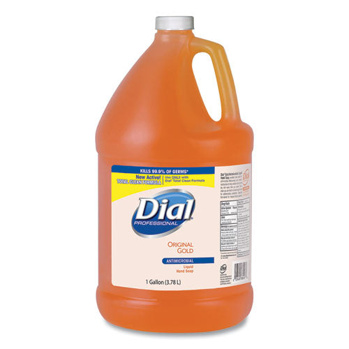 Dial Gold Antimicrobial Liquid Hand Soap Floral Fragrance 1 Gallon Bottle 88047