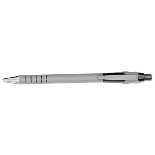 Paper Mate FlexGrip Ultra Retractable Ballpoint Pen Fine Point 0.8mm Black Ink (12 Count) 9580131