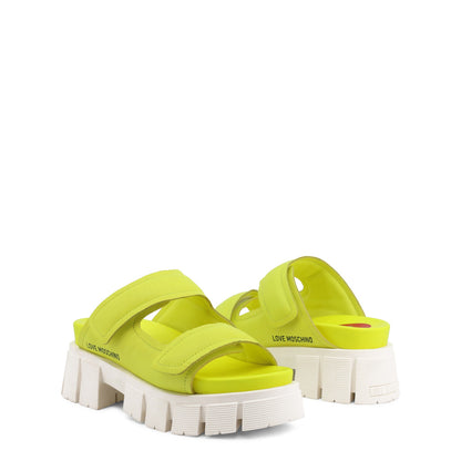 Love Moschino Yellow Women's Sandals JA28397G0EJB0400