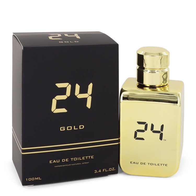 24 Gold The Fragrance by ScentStory - Men's Eau De Toilette Spray - Becauze