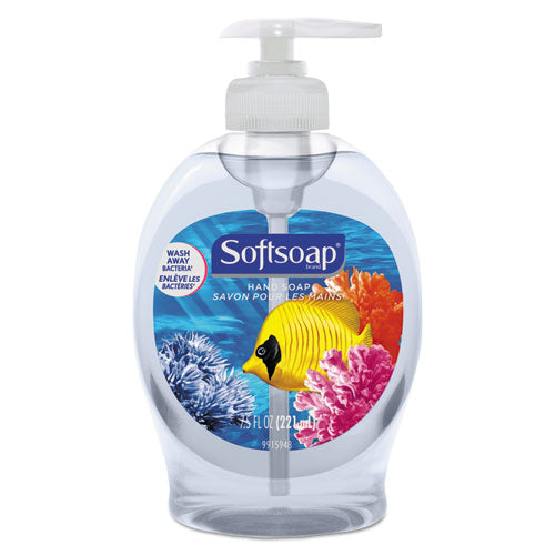 Softsoap Liquid Hand Soap Pumps Fresh Scent 7.5 oz Bottle (6 Pack) 45636